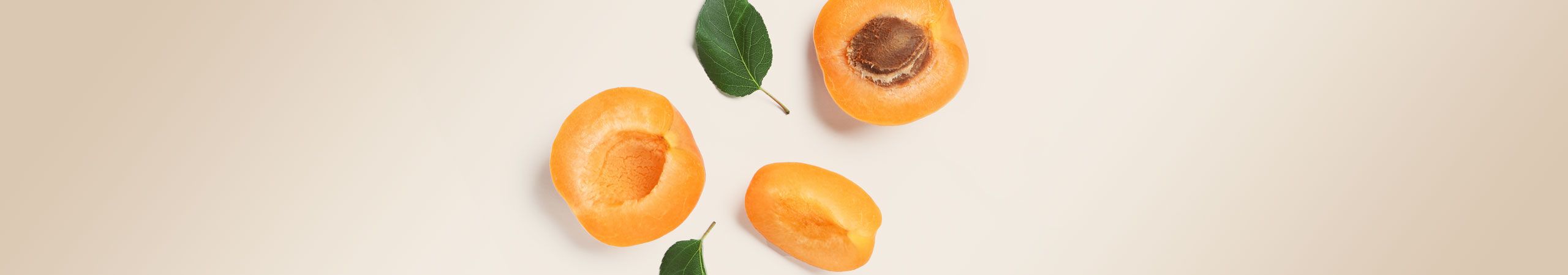 Aprikose, für eine weiche, geschmeidige und strahlende Haut