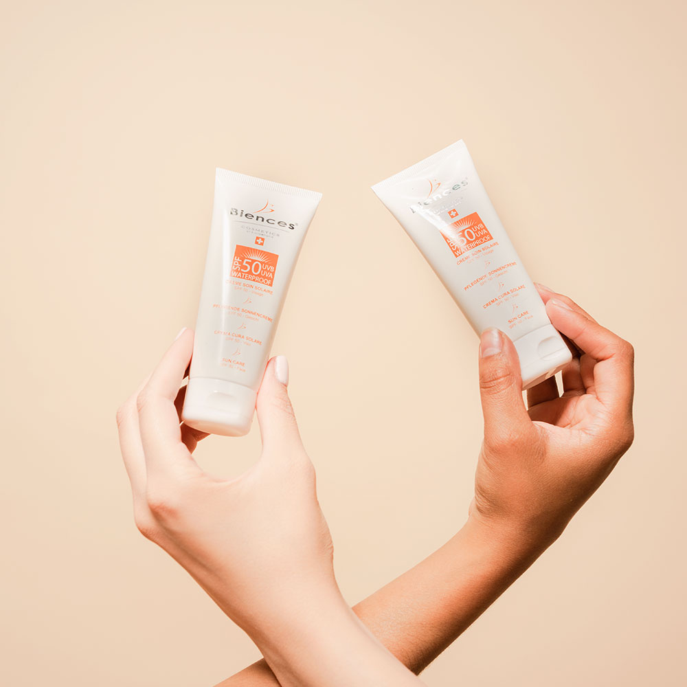 Duo : Crème soin solaire SPF50 visage