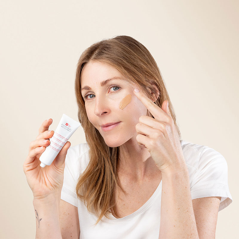 Crème solaire teintée SPF 50+