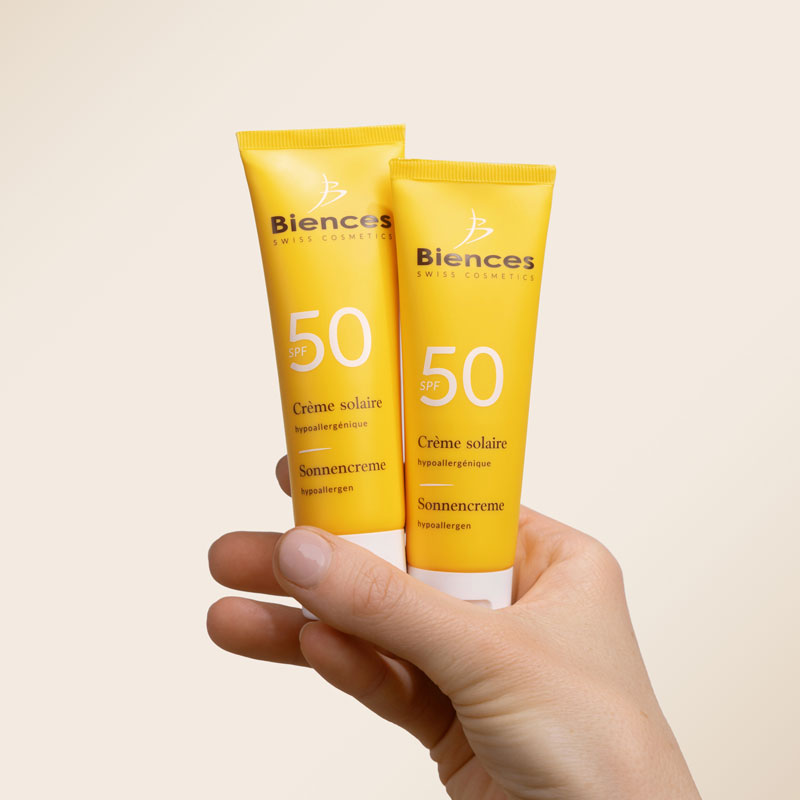 Duo de crèmes solaires hypoallergéniques SPF50
