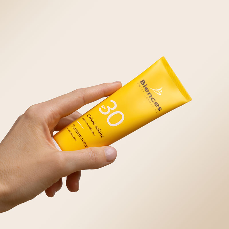 Crème solaire hypoallergénique SPF30