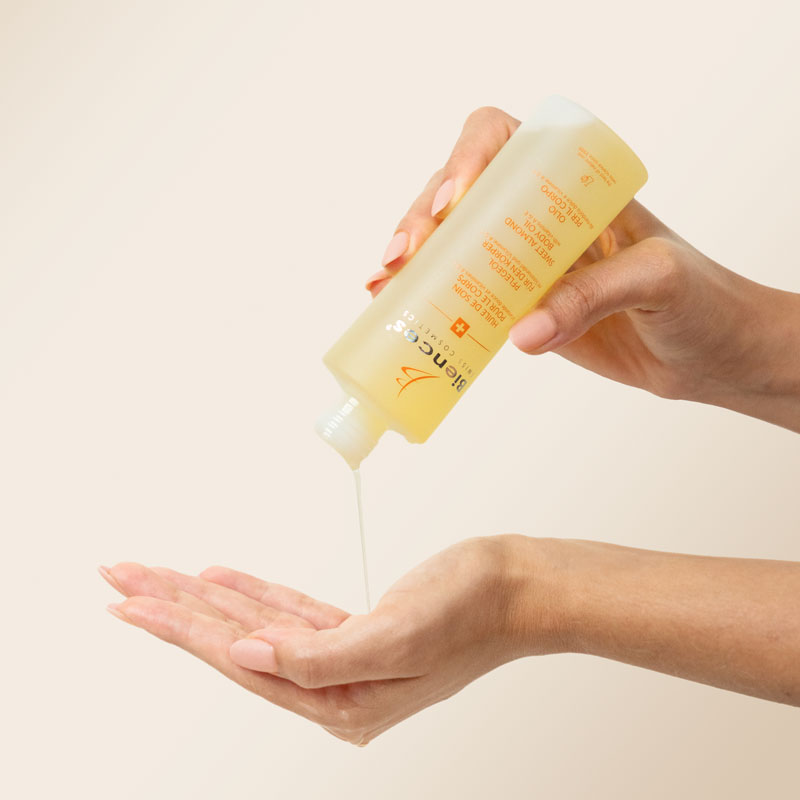 Huile pour le corps à l’amande douce et vitamines A et E