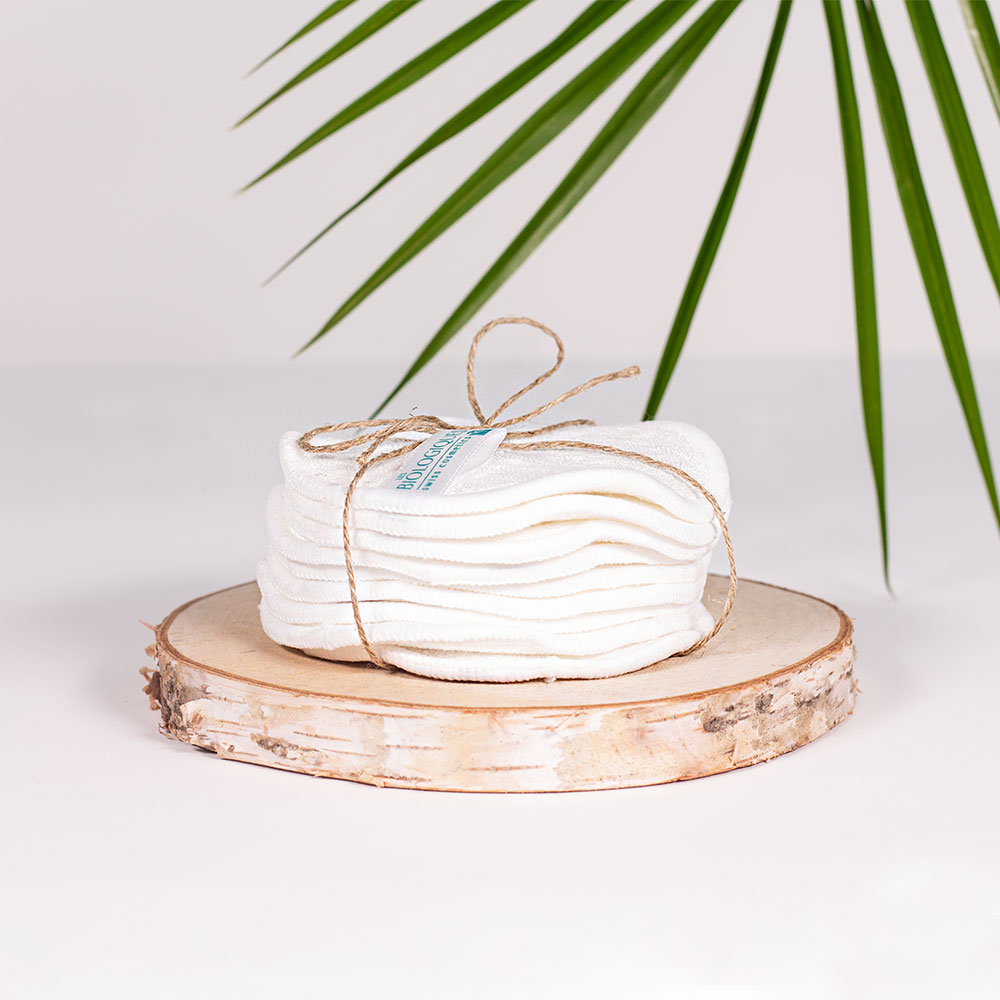 Cotons démaquillants réutilisables - Les Biologiques