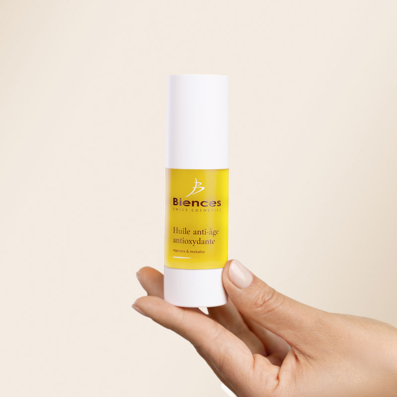 Huile anti-âge antioxydante