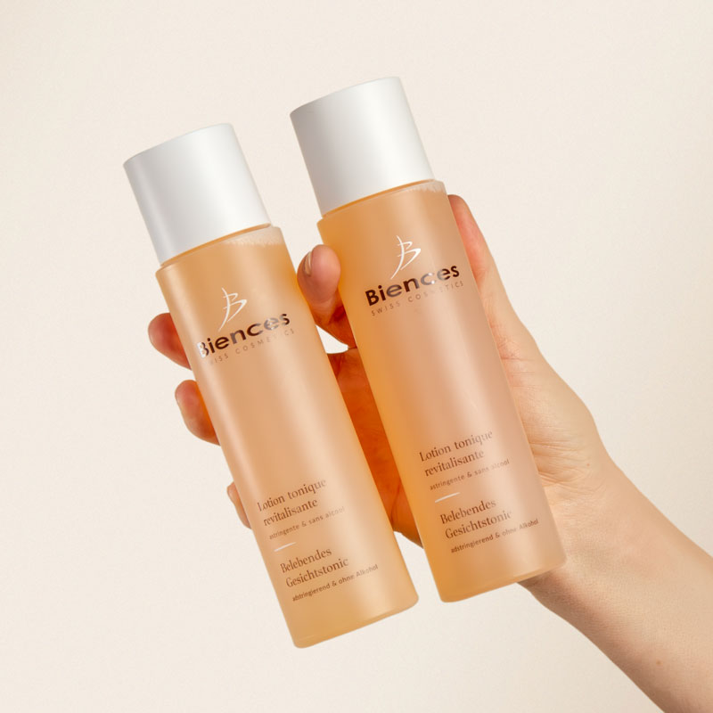 Duo de lotions toniques revitalisantes sans alcool