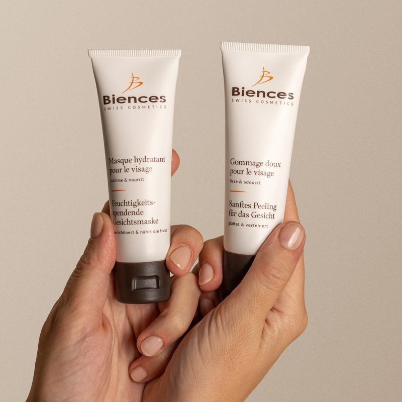 Gommage doux & masque hydratant pour le visage