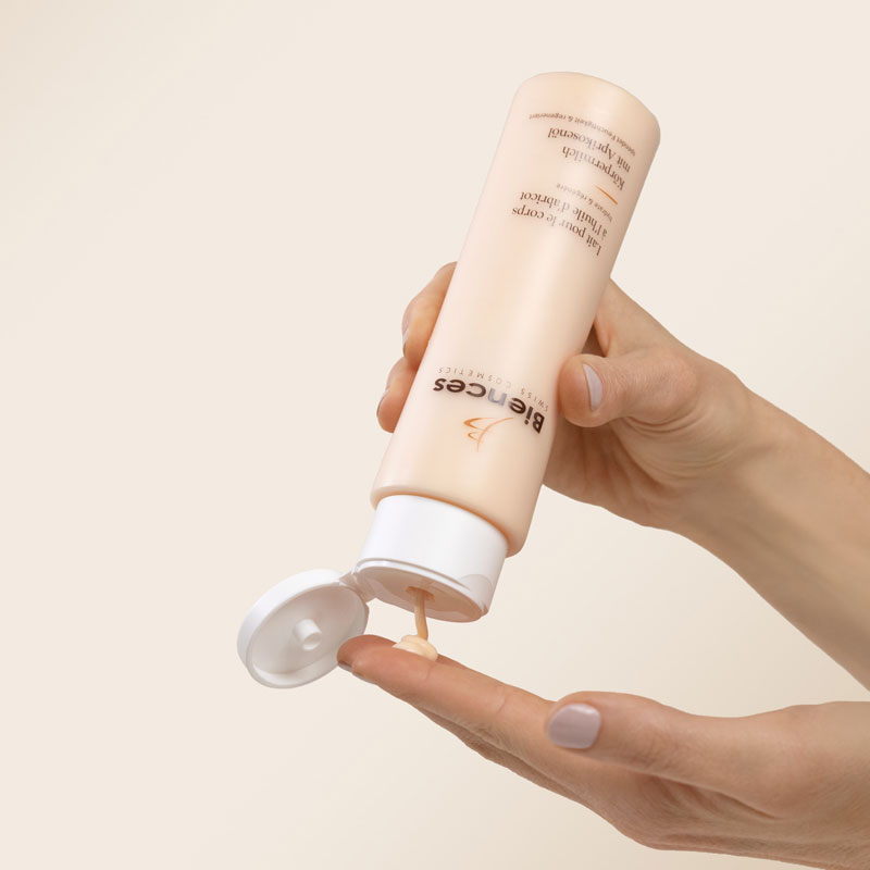 Lait pour le corps à l'huile d'abricot