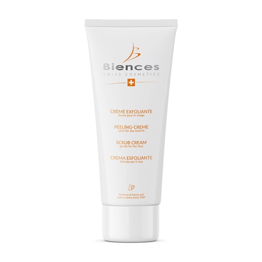 Crème exfoliante douce pour le visage 
