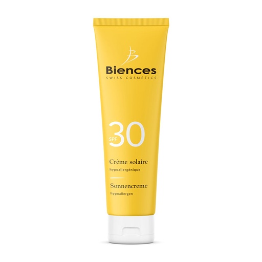 Crème solaire hypoallergénique SPF30
