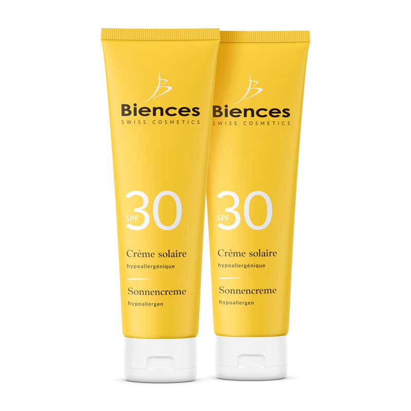 Duo de crèmes solaires hypoallergéniques SPF30