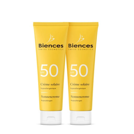 Duo de crèmes solaires hypoallergéniques SPF50