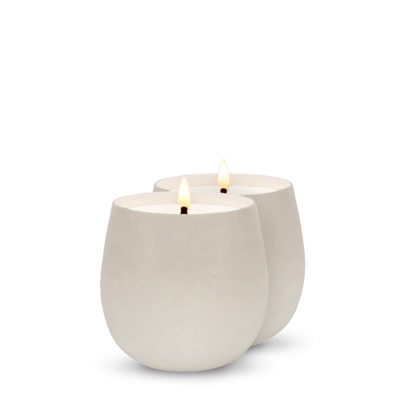 Sofy - Duo de bougies artisanale karité & fêve tonka