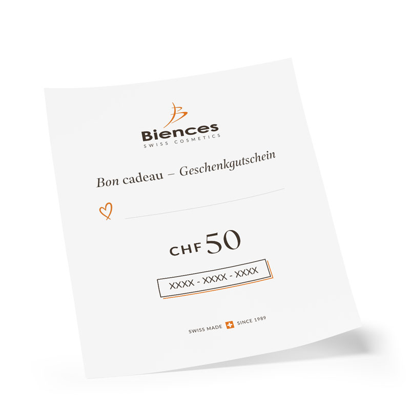 Digitaler Geschenkgutschein im Wert von 50 CHF