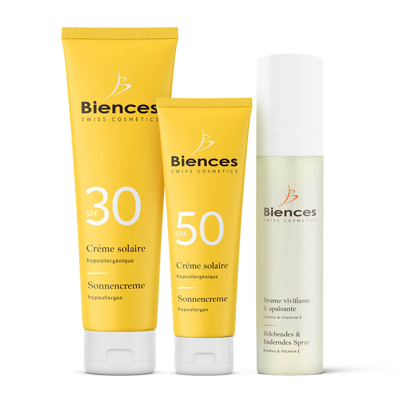 Trio soleil & fraîcheur