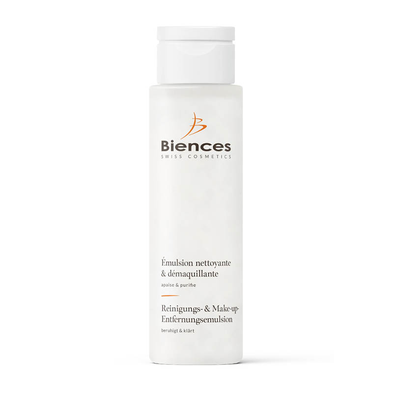 Émulsion nettoyante et démaquillante
