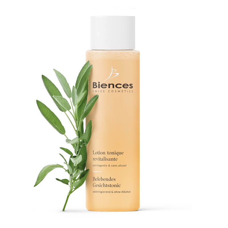 Lotion tonique revitalisante sans alcool