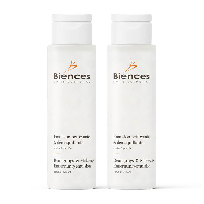 Duo Reinigungs- und Make-Up-Entfernungsemulsionen