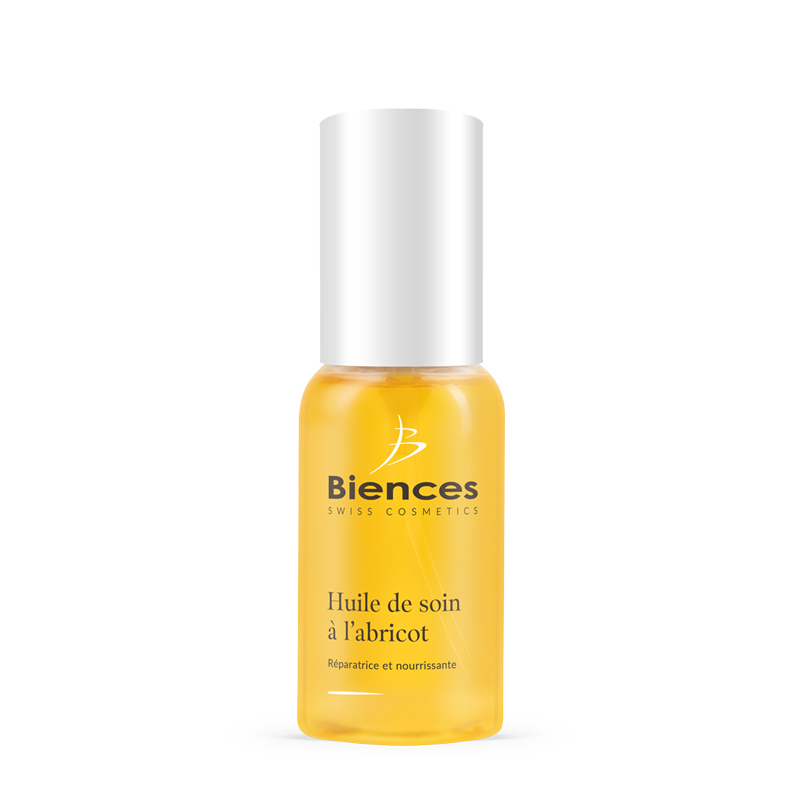 Spray à l'huile d'abricot et vitamine E
