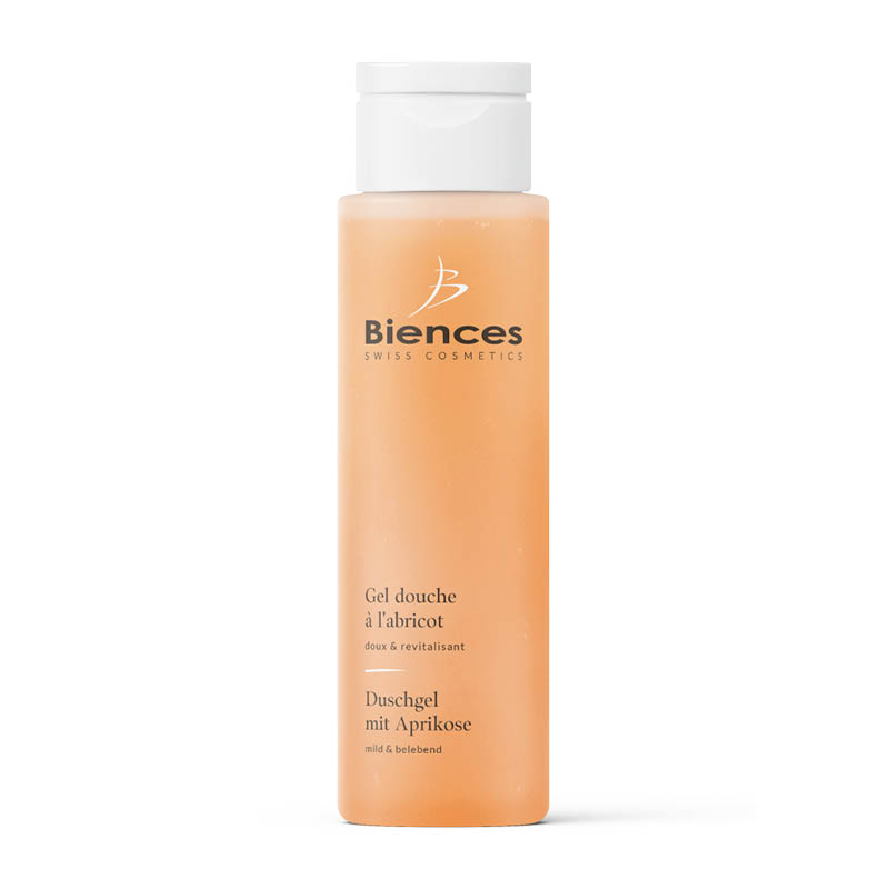 Gel douche à l'abricot