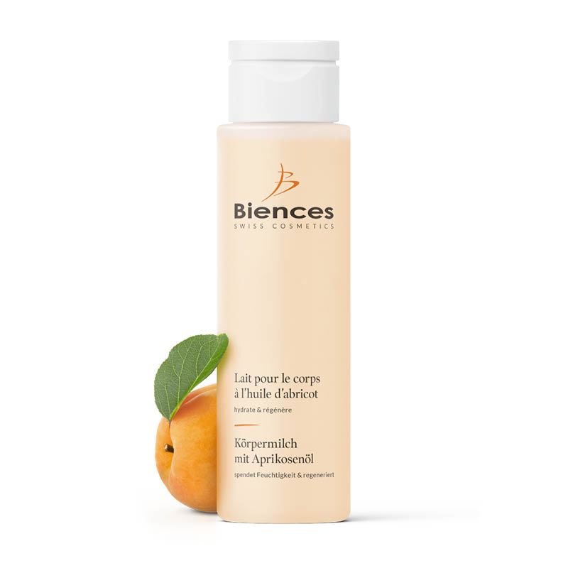 Körpermilch mit Aprikosenöl
