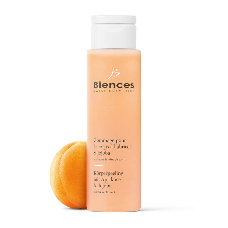 Gommage pour le corps à l'abricot & jojoba