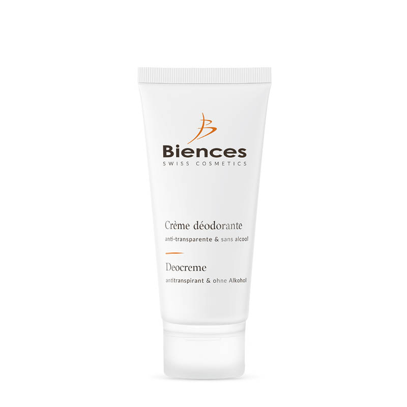 Crème déodorante et anti-transpirante sans alcool