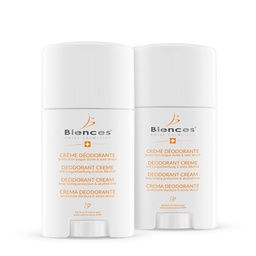 [577D] Duo : Crème déodorante et anti-transpirante sans alcool