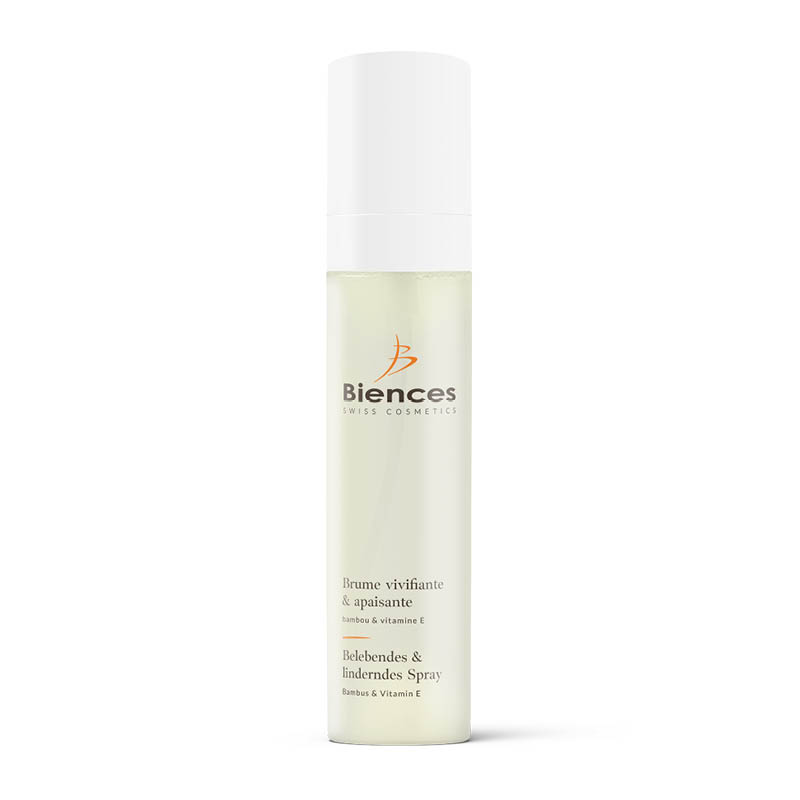 Belebendes & linderndes Spray mit Vitamin E und Bambusextrakte