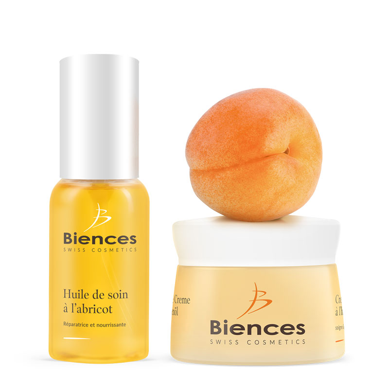 Konzentrierte Creme & Pfegeöl mit Aprikose