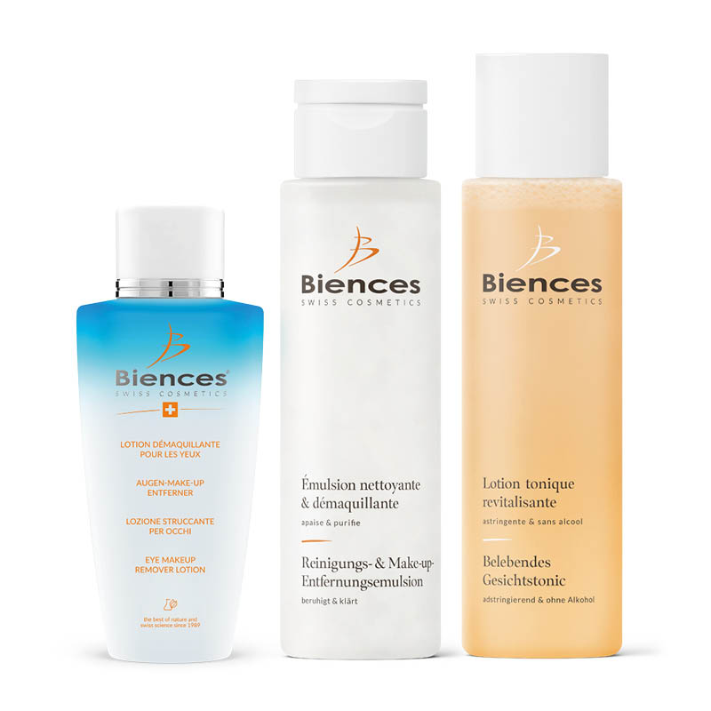 Trio nettoyant &amp; démaquillant