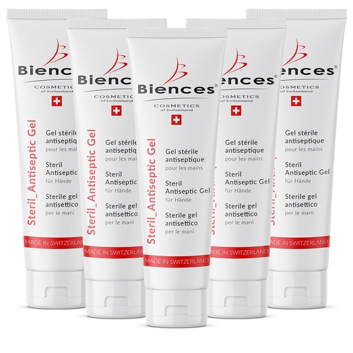 Lot de 5 désinfectants pour les mains