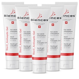 [515S] Lot de 5 : Gel hydroalcoolique désinfectant pour les mains