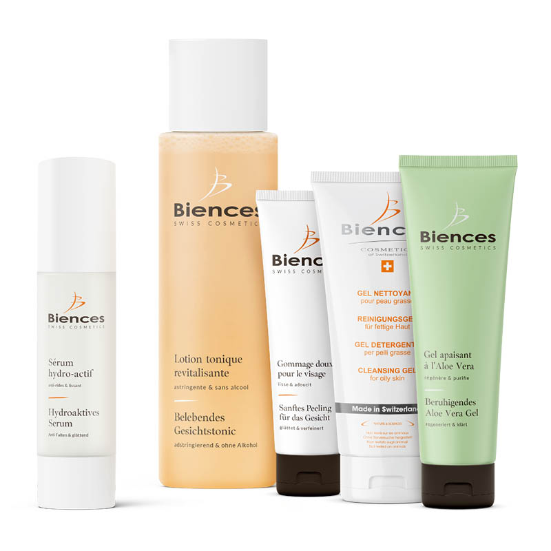 Set soin visage pour peau grasse