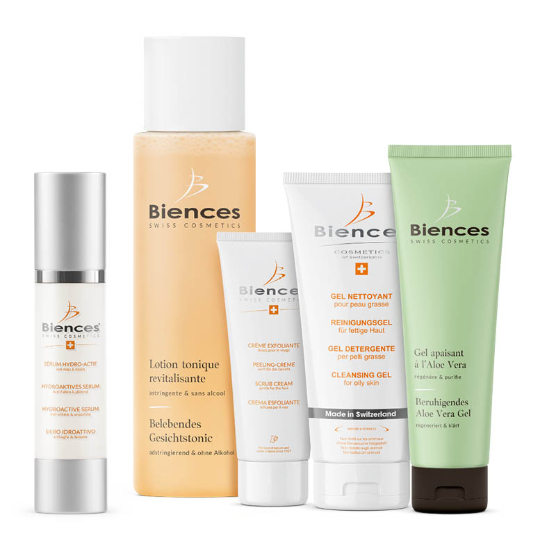 Set soin visage pour peau grasse