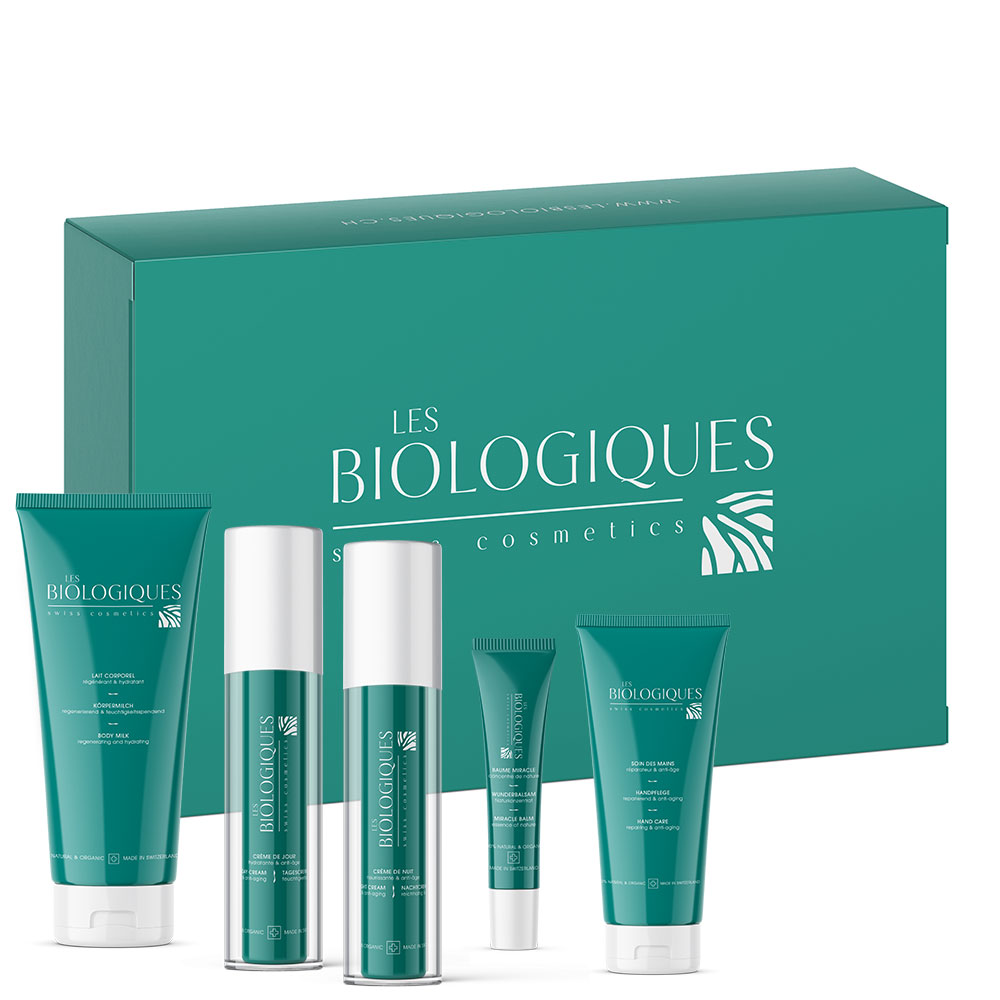 Coffret visage & corps Les Biologiques
