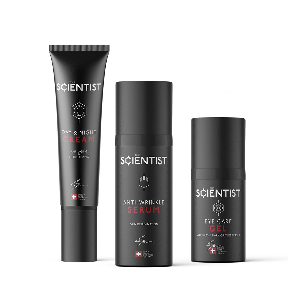Set essentiel anti-âge pour homme