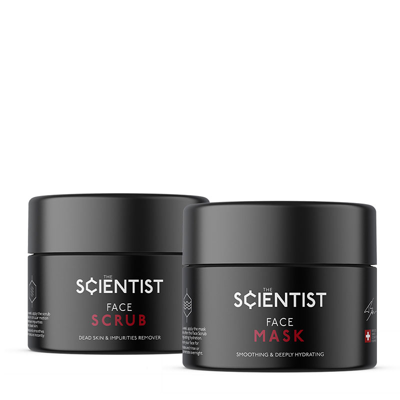 Duo peeling & masque pour homme