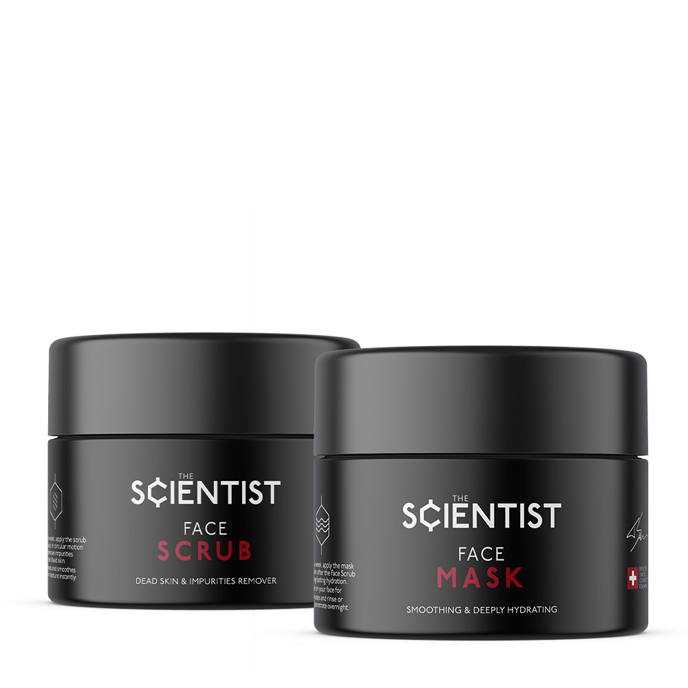 Duo peeling &amp; masque pour homme