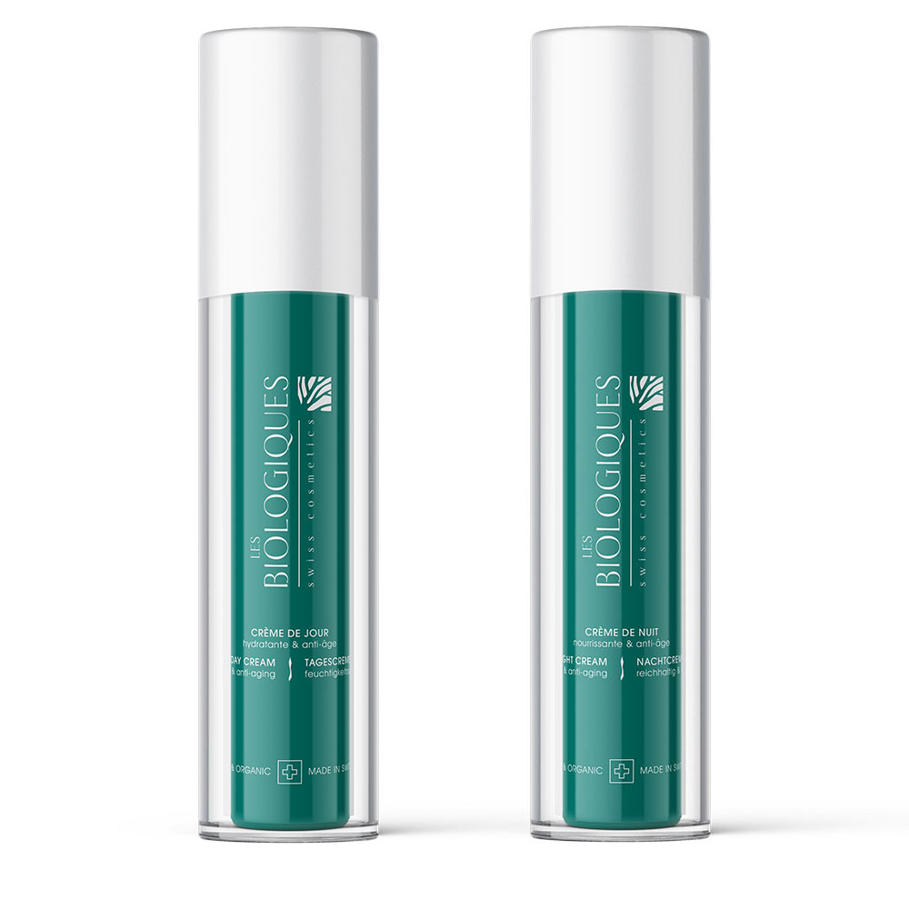 Duo : crème de jour et de nuit