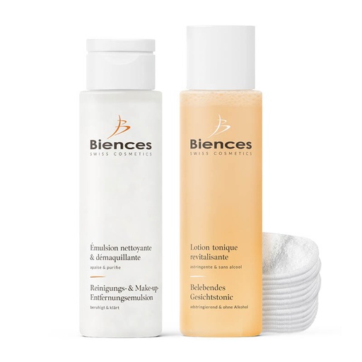 Duo Reinigung & Straffung mit waschbaren Wattepads